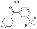PIPERIDIN-4-YL-(3-TRIFLUOROMETHYL-PHENYL)-METHANONE HYDROCHLORIDE CAS#: 64670-97-9