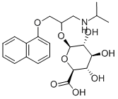 PROPRANOLOL GLUCURONIDE SODIUM SALT CAS#: 66322-66-5
