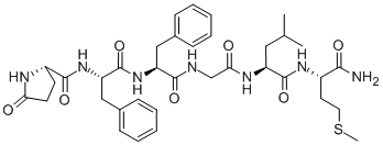 PYR-PHE-PHE-GLY-LEU-MET-NH2 CAS#: 61123-13-5