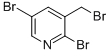 PYRIDINE, 2,5-DIBROMO-3-(BROMOMETHYL)- CAS#: 61686-65-5