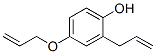 Phenol, 2-(2-propenyl)-4-(2-propenyloxy)- (9CI) CAS#: 664324-38-3