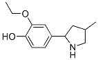 Phenol, 2-ethoxy-4-(4-methyl-2-pyrrolidinyl)- (9CI) CAS#: 603090-30-8