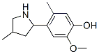 Phenol, 2-methoxy-5-methyl-4-(4-methyl-2-pyrrolidinyl)- (9CI) CAS#: 603090-15-9