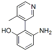 Phenol, 3-amino-2-(4-methyl-3-pyridinyl)- (9CI) CAS#: 615572-95-7