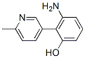 Phenol, 3-amino-2-(6-methyl-3-pyridinyl)- (9CI) CAS#: 615572-97-9
