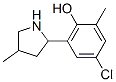 Phenol, 4-chloro-2-methyl-6-(4-methyl-2-pyrrolidinyl)- (9CI) CAS#: 603069-17-6