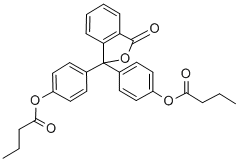 Phenolphthalein dibutyrate CAS#: 62625-15-4