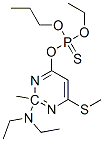Phosphorothioic acid, O-2-(diethylamino)-6-(methylthio)methyl-4-pyrimidinyl O-ethyl O-propyl ester CAS#: 68087-01-4
