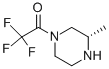 Piperazine, 3-methyl-1-(trifluoroacetyl)-, (3S)- (9CI) CAS#: 612493-84-2