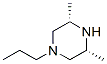 Piperazine, 3,5-dimethyl-1-propyl-, cis- (9CI) CAS#: 69837-33-8