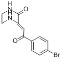 Piperazinone, 3-(2-(4-bromophenyl)-2-oxoethylidene)- CAS#: 63656-19-9