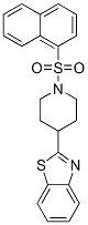 Piperidine, 4-(2-benzothiazolyl)-1-(1-naphthalenylsulfonyl)- (9CI) CAS#: 605629-40-1