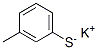 Potassium 3-methylbenzenethiolate CAS#: 63468-44-0