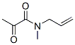 Propanamide, N-methyl-2-oxo-N-2-propenyl- (9CI) CAS#: 566155-23-5
