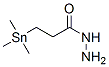 Propanoic acid, 3-(trimethylstannyl)-, hydrazide CAS#: 60522-59-0