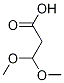 Propanoic acid, 3,3-diMethoxy- CAS#: 6191-98-6