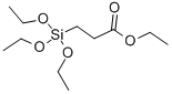 Propanoicacid,3-(triethoxysilyl)-,ethylester CAS#: 6439-39-0