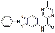 Pyrazinecarboxamide, 5-methyl-N-(2-phenyl-2H-benzotriazol-5-yl)- (9CI) CAS#: 606096-89-3