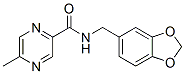 Pyrazinecarboxamide, N-(1,3-benzodioxol-5-ylmethyl)-5-methyl- (9CI) CAS#: 606096-87-1