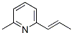 Pyridine, 2-methyl-6-(1E)-1-propenyl- (9CI) CAS#: 652987-55-8
