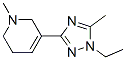 Pyridine, 3-(1-ethyl-5-methyl-1H-1,2,4-triazol-3-yl)-1,2,5,6-tetrahydro-1-methyl- (9CI) CAS#: 622403-90-1