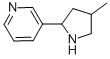 Pyridine, 3-(4-methyl-2-pyrrolidinyl)- (9CI) CAS#: 603090-13-7