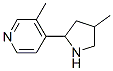 Pyridine, 3-methyl-4-(4-methyl-2-pyrrolidinyl)- (9CI) CAS#: 603089-87-8