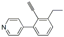 Pyridine, 4-(3-ethyl-2-ethynylphenyl)- (9CI) CAS#: 663621-69-0