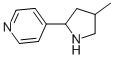 Pyridine, 4-(4-methyl-2-pyrrolidinyl)- (9CI) CAS#: 603089-86-7