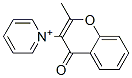 Pyridinium, 1-(2-methyl-4-oxo-4H-1-benzopyran-3-yl)- (9CI) CAS#: 562835-28-3