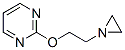 Pyrimidine, 2-[2-(1-aziridinyl)ethoxy]- (9CI) CAS#: 500342-22-3