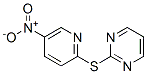 Pyrimidine, 2-((5-nitro-2-pyridinyl)thio)- CAS#: 66474-51-9