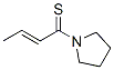 Pyrrolidine, 1-(1-thioxo-2-butenyl)- (9CI) CAS#: 67797-22-2