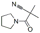 Pyrrolidine, 1-(2-cyano-2-methyl-1-oxopropyl)- (9CI) CAS#: 681247-26-7
