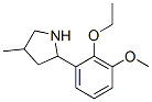 Pyrrolidine, 2-(2-ethoxy-3-methoxyphenyl)-4-methyl- (9CI) CAS#: 603090-11-5