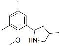 Pyrrolidine, 2-(2-methoxy-3,5-dimethylphenyl)-4-methyl- (9CI) CAS#: 603068-97-9