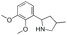 Pyrrolidine, 2-(2,3-dimethoxyphenyl)-4-methyl- (9CI) CAS#: 603090-09-1