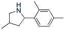 Pyrrolidine, 2-(2,4-dimethylphenyl)-4-methyl- (9CI) CAS#: 603068-17-3