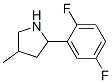 Pyrrolidine, 2-(2,5-difluorophenyl)-4-methyl- (9CI) CAS#: 603069-11-0