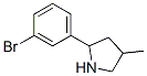 Pyrrolidine, 2-(3-bromophenyl)-4-methyl- (9CI) CAS#: 603068-36-6