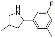 Pyrrolidine, 2-(3-fluoro-5-methylphenyl)-4-methyl- (9CI) CAS#: 603068-84-4