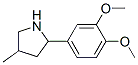 Pyrrolidine, 2-(3,4-dimethoxyphenyl)-4-methyl- (9CI) CAS#: 603068-43-5