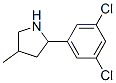 Pyrrolidine, 2-(3,5-dichlorophenyl)-4-methyl- (9CI) CAS#: 603068-16-2