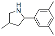 Pyrrolidine, 2-(3,5-dimethylphenyl)-4-methyl- (9CI) CAS#: 603068-80-0