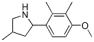 Pyrrolidine, 2-(4-methoxy-2,3-dimethylphenyl)-4-methyl- (9CI) CAS#: 603068-60-6