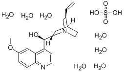 QUININE BISULFATE HEPTAHYDRATE CAS#: 6183-68-2