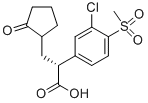 (R)-2-(3-CHLORO-4-METHANESULFONYLPHENYL)-3-(2-OXOCYCLOPENTYL)PROPIONIC ACID CAS#: 625113-52-2