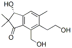(R)-2,3-Dihydro-3-hydroxy-6-(2-hydroxyethyl)-7-hydroxymethyl-2,2,5-trimethyl-1H-inden-1-one CAS#: 62043-46-3