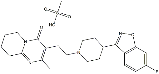 Risperidone (Mesylate) CAS#: 666179-96-0