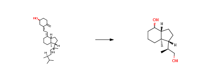 Route of Synthesis (ROS) of (1R,3aR,7aR)-1-((S)-1-hydroxypropan-2-yl)-7a-Methyloctahydro-1H-inden-4-ol CAS185997-26-6